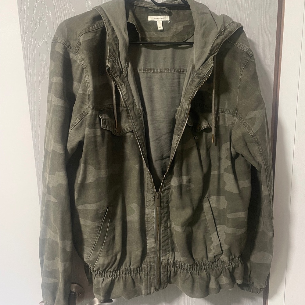 XL hooded jacket by Maurice’s